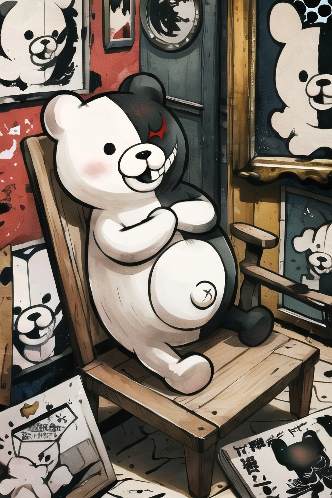 黑白熊(Monokuma)